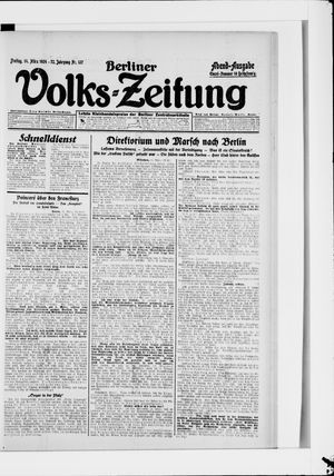 Berliner Volkszeitung vom 14.03.1924