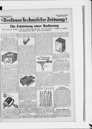 Berliner Volkszeitung vom 19.03.1924