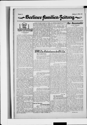 Berliner Volkszeitung on Mar 25, 1924