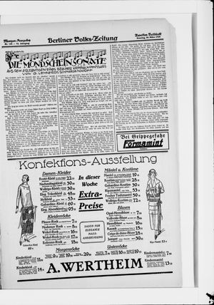 Berliner Volkszeitung on Mar 30, 1924