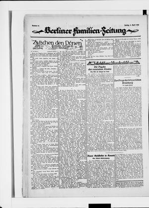Berliner Volkszeitung on Apr 4, 1924