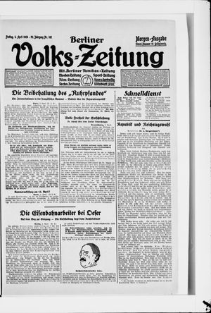 Berliner Volkszeitung vom 04.04.1924