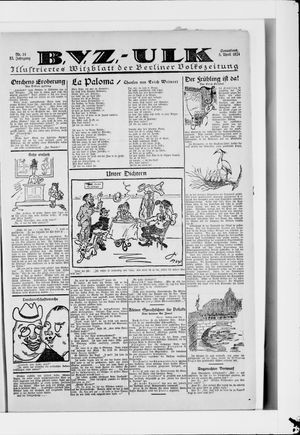 Berliner Volkszeitung on Apr 5, 1924