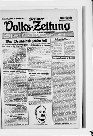 Berliner Volkszeitung vom 05.04.1924