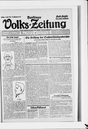 Berliner Volkszeitung vom 11.04.1924