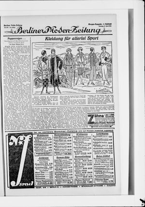 Berliner Volkszeitung vom 13.04.1924