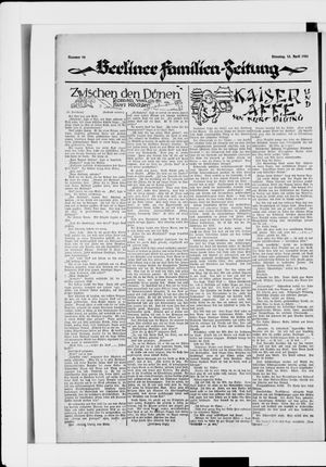 Berliner Volkszeitung vom 15.04.1924