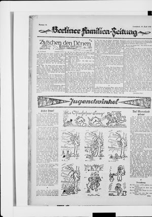 Berliner Volkszeitung vom 19.04.1924