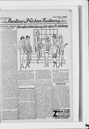 Berliner Volkszeitung on Apr 20, 1924