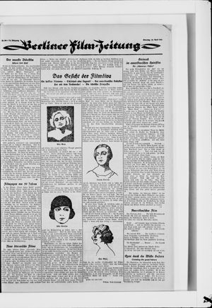 Berliner Volkszeitung vom 22.04.1924