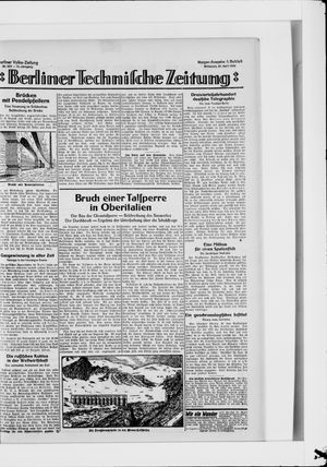 Berliner Volkszeitung vom 30.04.1924