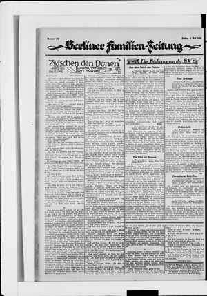 Berliner Volkszeitung vom 02.05.1924
