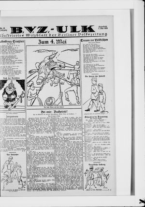 Berliner Volkszeitung vom 03.05.1924