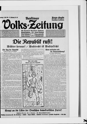 Berliner Volkszeitung vom 04.05.1924
