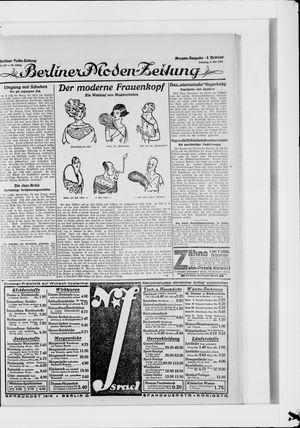 Berliner Volkszeitung on May 4, 1924