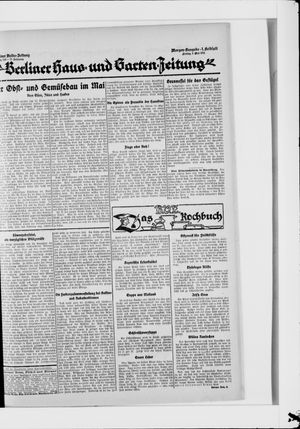 Berliner Volkszeitung vom 09.05.1924