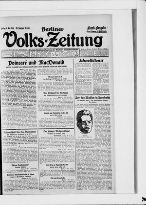 Berliner Volkszeitung vom 09.05.1924