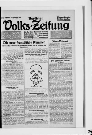 Berliner Volkszeitung vom 13.05.1924