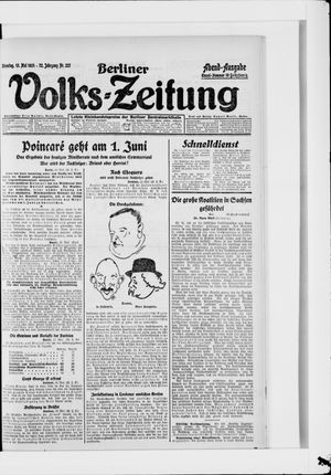 Berliner Volkszeitung vom 13.05.1924