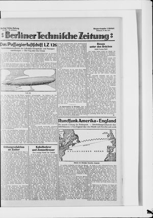 Berliner Volkszeitung on May 14, 1924