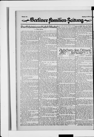 Berliner Volkszeitung on May 20, 1924