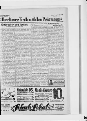 Berliner Volkszeitung on May 21, 1924