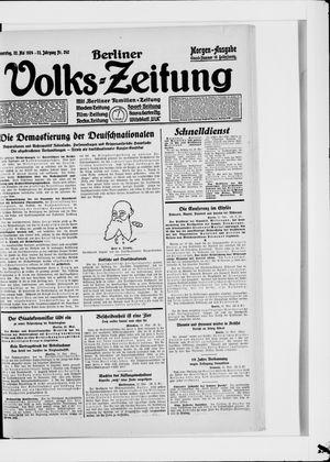 Berliner Volkszeitung vom 22.05.1924