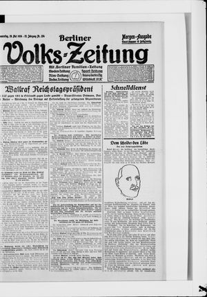Berliner Volkszeitung vom 29.05.1924