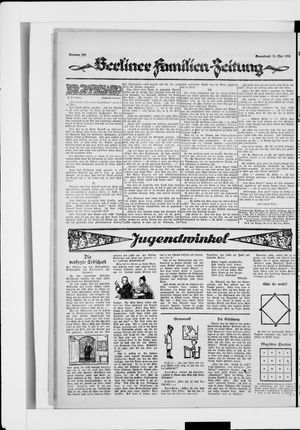 Berliner Volkszeitung vom 31.05.1924