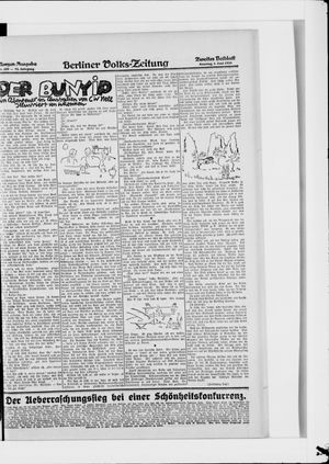 Berliner Volkszeitung vom 01.06.1924