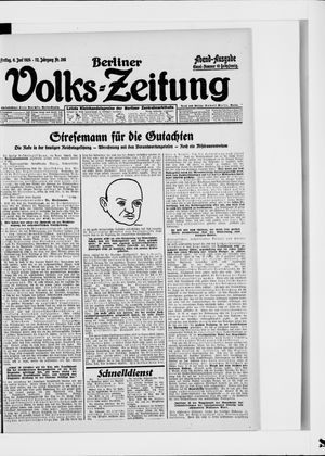 Berliner Volkszeitung vom 06.06.1924