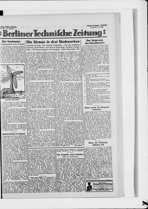 Berliner Volkszeitung on Jun 11, 1924
