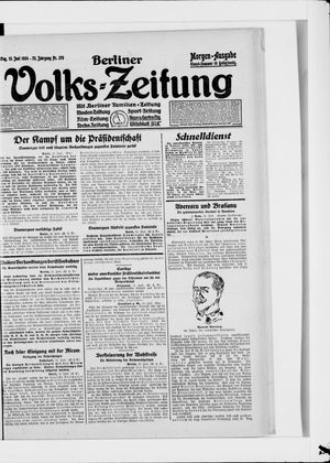 Berliner Volkszeitung vom 13.06.1924