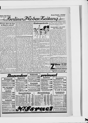Berliner Volkszeitung vom 15.06.1924