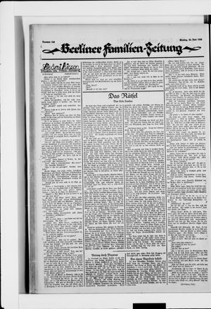 Berliner Volkszeitung vom 23.06.1924