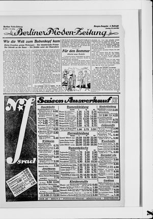 Berliner Volkszeitung vom 29.06.1924