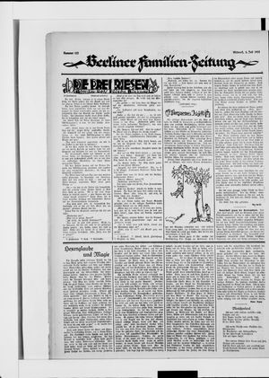 Berliner Volkszeitung vom 02.07.1924