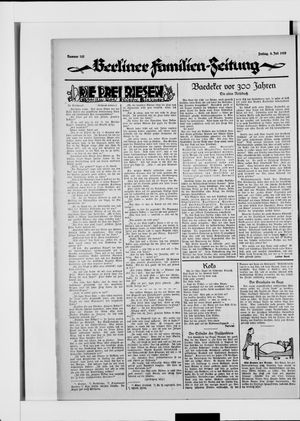Berliner Volkszeitung vom 04.07.1924