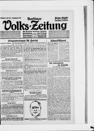 Berliner Volkszeitung vom 12.07.1924
