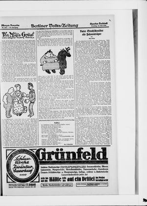 Berliner Volkszeitung vom 13.07.1924