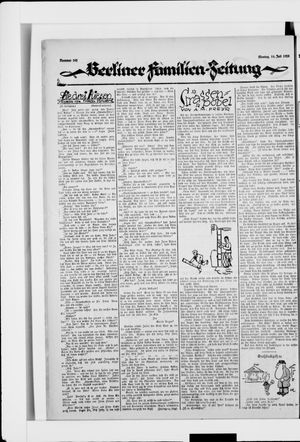 Berliner Volkszeitung vom 14.07.1924