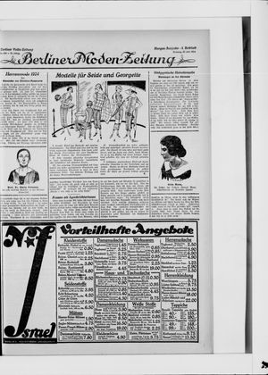 Berliner Volkszeitung vom 27.07.1924
