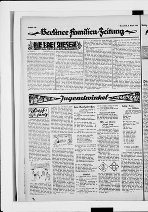 Berliner Volkszeitung vom 02.08.1924