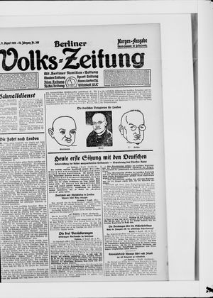 Berliner Volkszeitung vom 05.08.1924