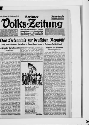 Berliner Volkszeitung vom 10.08.1924