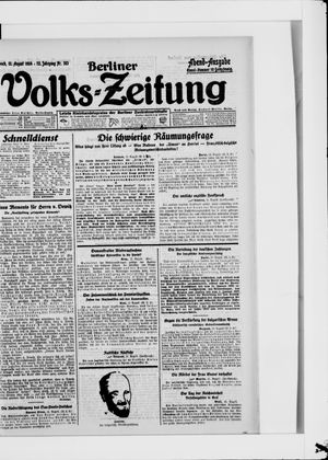 Berliner Volkszeitung vom 13.08.1924