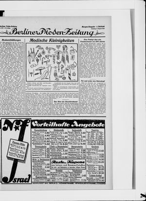 Berliner Volkszeitung vom 17.08.1924