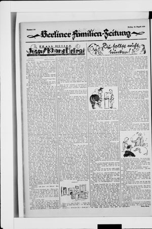 Berliner Volkszeitung vom 22.08.1924