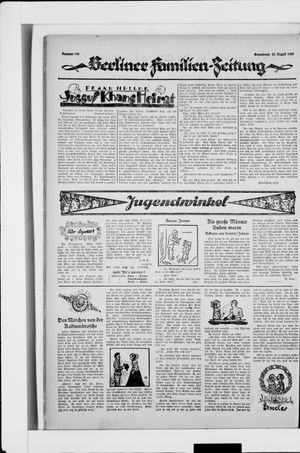 Berliner Volkszeitung vom 23.08.1924
