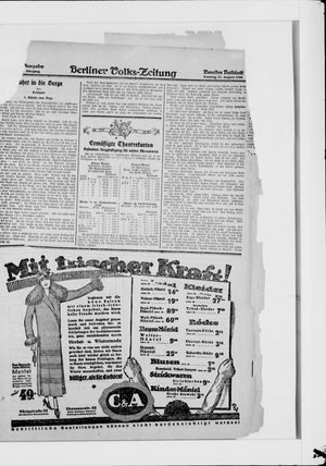 Berliner Volkszeitung vom 30.08.1924